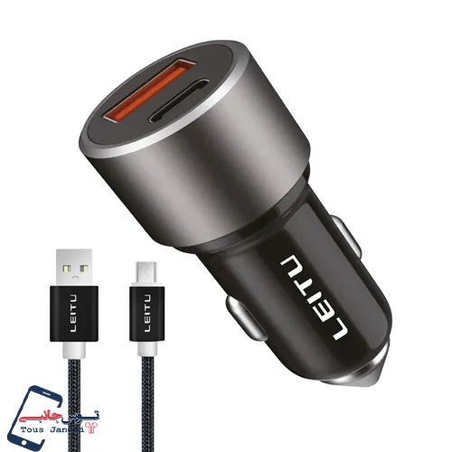 شارژر فندکی LEITUمدل HC4