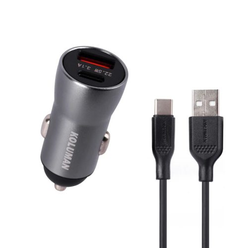 نمای نزدیک شارژر فندکی KC-C09 TC