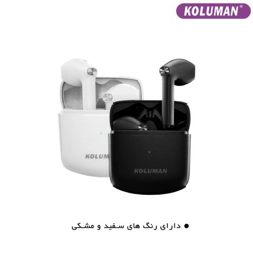 هندزفری کلومن K-TW10 با اتصال بلوتوث پایدار