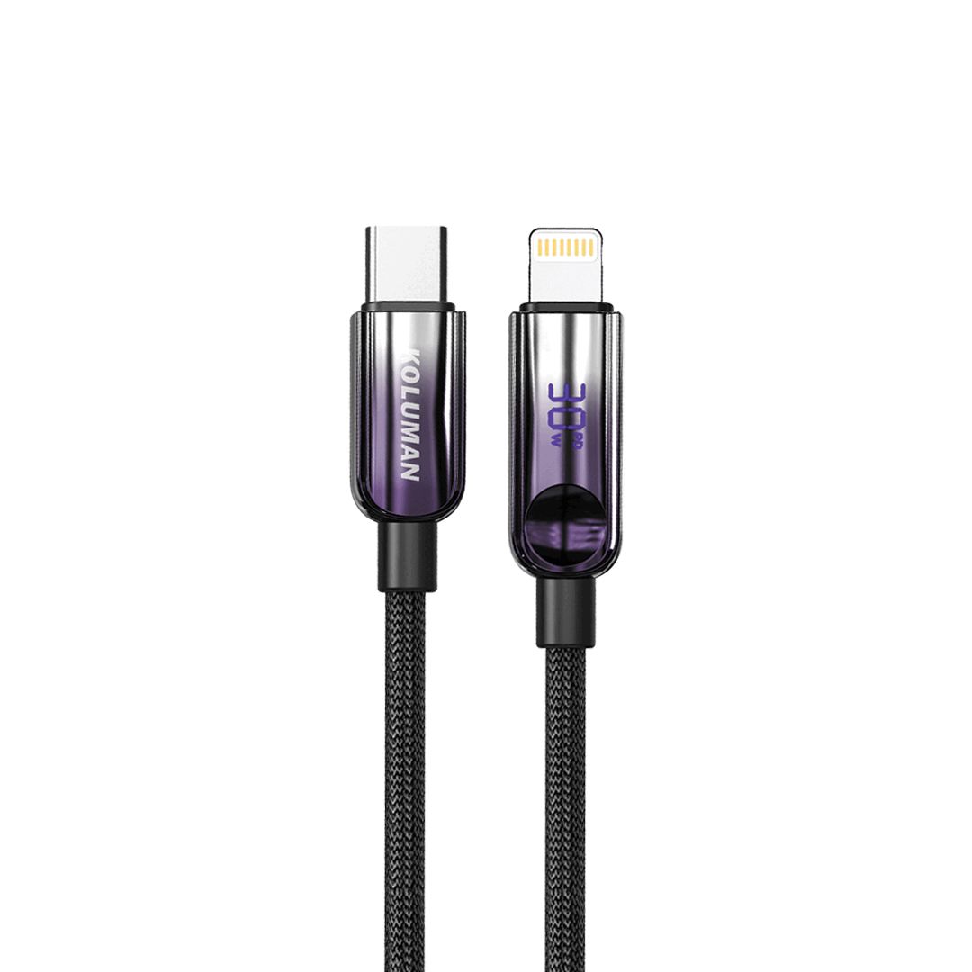 کابل شارژر 30 وات مدل KD 85 تایپ...
