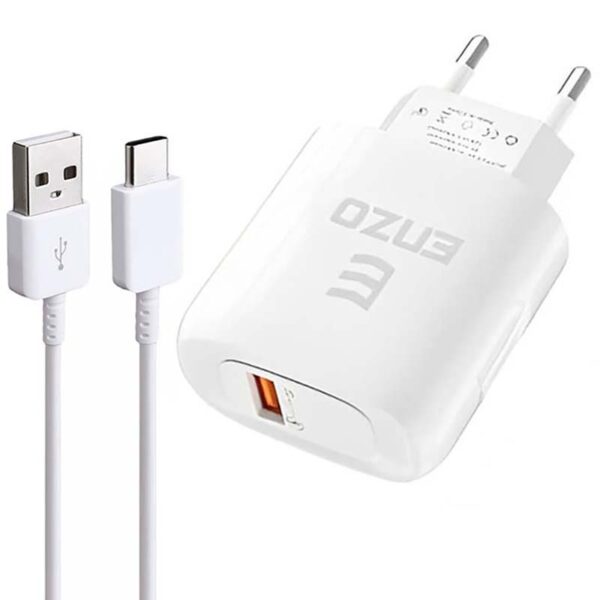 کلگی شارژر 25W با کابل تایپ سی ENZO...
