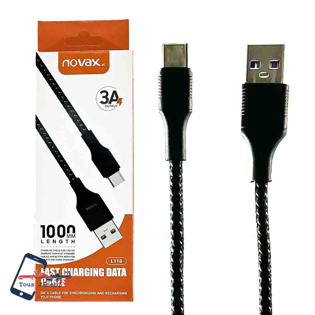 کابل شارژ فست نواکس Novax مدل L118 تایپ...