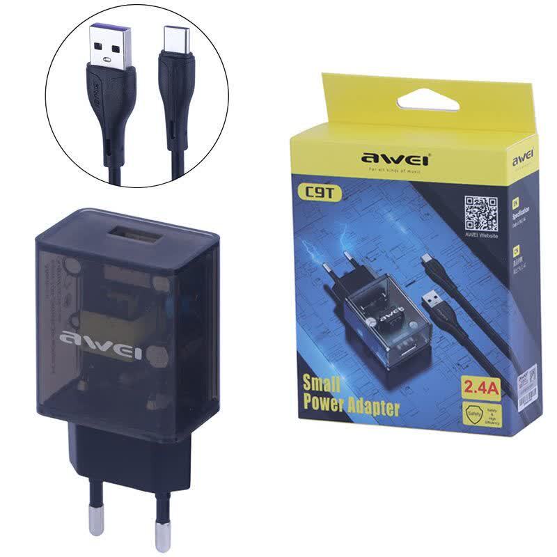 شارژر دیواری 12 وات اوی C9T 2.4A +...