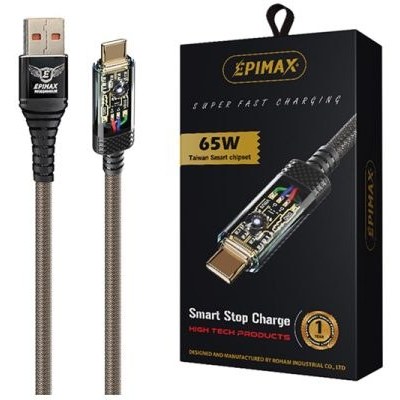 کابل شارژ تایپ سی EPIMAX مدل EC132