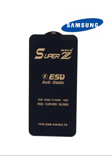گلس شیشه ای آنتی استاتیک SUPER Z سامسونگ
