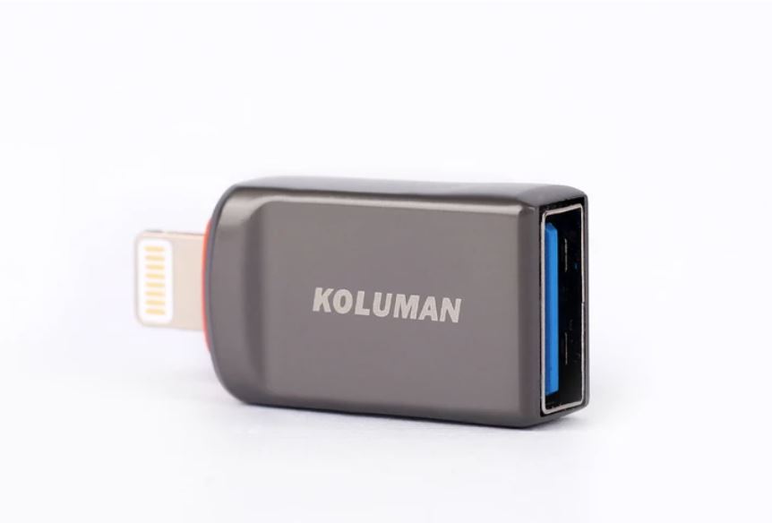 تبدیل USB OTG Lightning کلومن مدل K-OT16