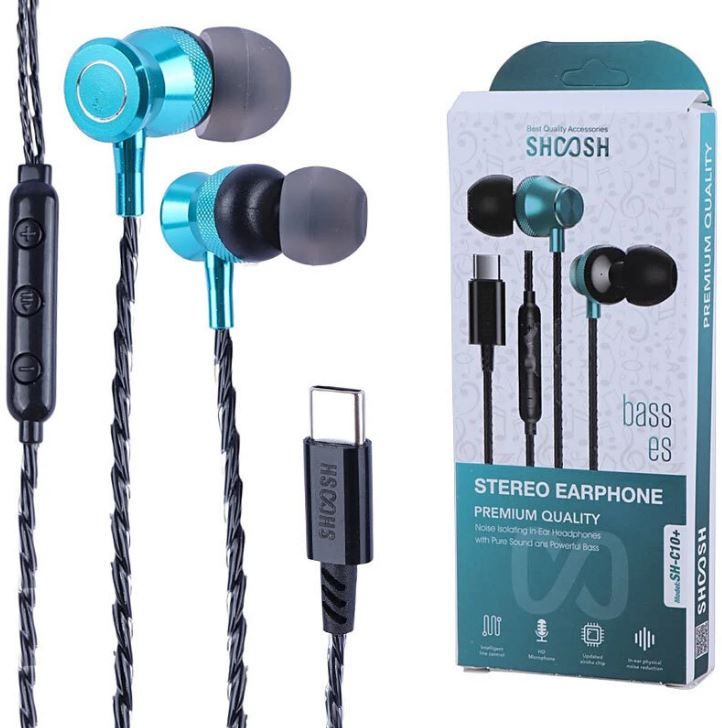 هندزفری تایپ سی SHOOSH مدل SH-C10+