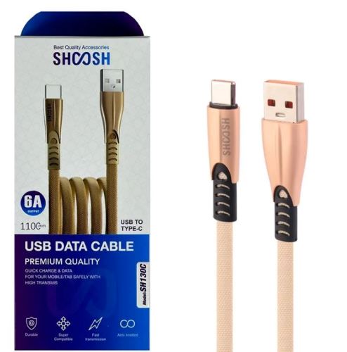 کابل شارژ SH130C SHOOSH تایپ سی