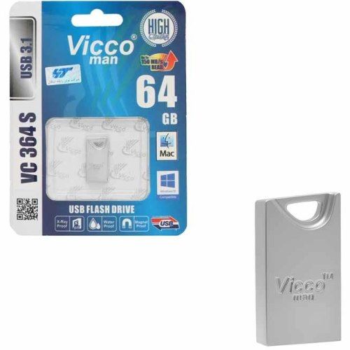 فلش 64 گیگ USB3.1 ویکومن مدل VC364s