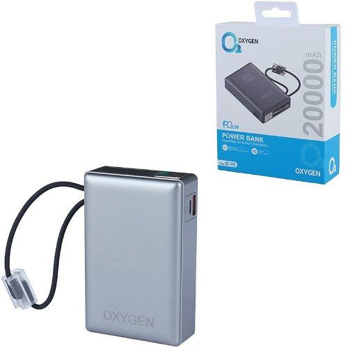 پاوربانک 20 هزار OXYGEN مدل OX190
