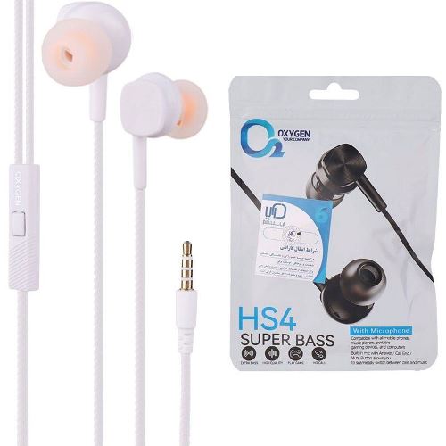 هندزفری سیمدار OXYGEN مدل HS4