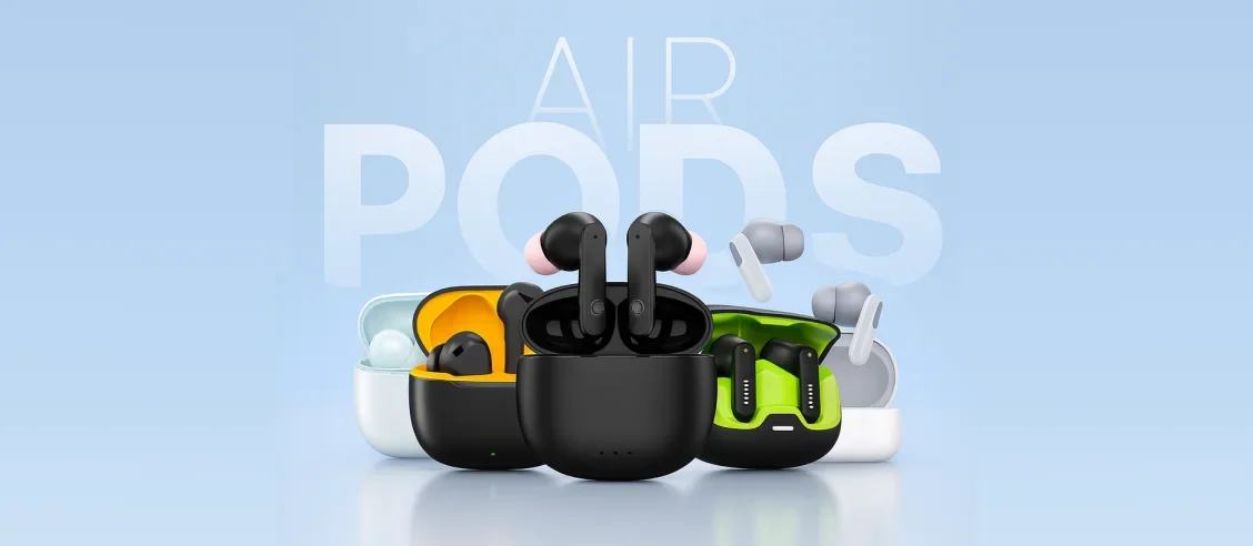 پوستر انوع ایرپاد ها در فروشگاه اینترنتی توس جانبی